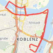 5.41 mi Run in Koblenz on 28.03.2012 08:19