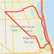 A run mapped on 03/28/2012
