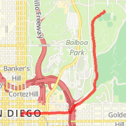 2.52 mile Hike in San Diego on Mar 28, 2012 at 08:19 am