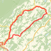A ride mapped on 03/28/2012
