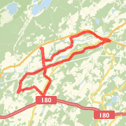 A ride mapped on 03/28/2012