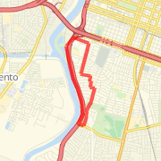 Sacramento River Loop, Sutterville to Broadway