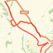 7.51 mi General Road Cycling in Leek on 28 Mar 2012 19:47