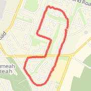 2.17 mi Run in Leumeah on 29/03/2012 6:57 AM