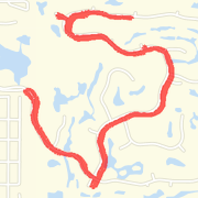 5.03 mi Run in Osprey on Mar 28, 2012 5:12 PM