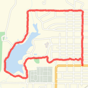 2.94 mile Run/Jog in Bristow on Mar 28, 2012 at 05:47 pm