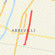 1.31 mi Walk in Abbeville on Mar 28, 2012 7:02 PM