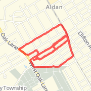 3.10 mi Run in Glenolden on Mar 28, 2012 8:51 PM