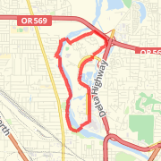 A run mapped on 03/28/2012