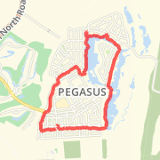 5.38 km Run in Pegasus on 29/03/2012 18:31