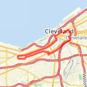 TNT Downtown Cleveland 11 miler