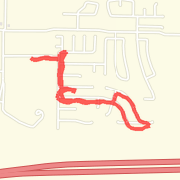 2.25 mi Walk in Crestview on Mar 29, 2012 11:30 AM