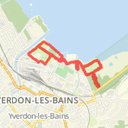 7.23 km Run in Yverdon-les-Bains on Mar 29, 2012 6:52 PM