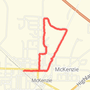 3.10 mi Run in McKenzie on Mar 29, 2012 2:11 PM
