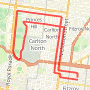 Kerr St and aroud Princes Park