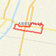 1.49 mi Walk in Abbeville on Mar 30, 2012 12:27 PM