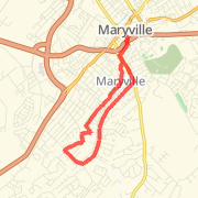 5.81 mile Hike in Maryville on Mar 30, 2012 at 05:35 pm