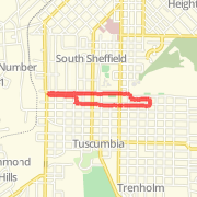 2.00 mi Run in Tuscumbia on Mar 30, 2012 7:57 PM