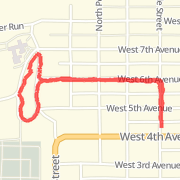 1.17 mile Run/Jog in Bristow on Mar 30, 2012 at 08:46 pm