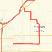 Tipton to 2100E then to Towanda