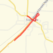 3.03 mi Run in Trezevant on Mar 31, 2012 7:57 AM