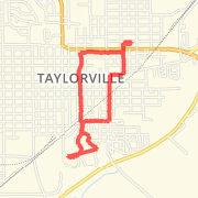 3.10 mi Run in Taylorville on Mar 31, 2012 4:59 PM