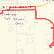 5.95 mile Road Cycling in North Branch on Mar 31, 2012 at 05:31 pm