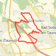 10.36 km Run in Bad Soden am Taunus on 01.04.2012 09:11