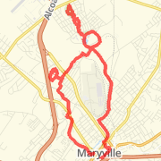 10.39 mile Hike in Maryville on Apr 1, 2012 at 08:23 am