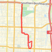 8.10 mi Run on Apr 1, 2012 7:27 PM