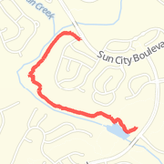 west side of Sun City trail