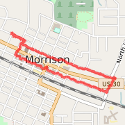 2.23 mile Run/Jog in Morrison on Apr 3, 2012 at 07:42 pm
