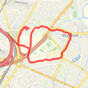 5.50 km Walk in Schiltigheim on 4 avr. 2012 20:35