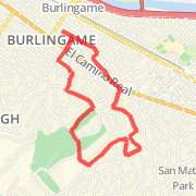A run mapped on 04/05/2012