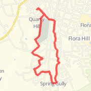 6.61 km Walk in Quarry Hill on 06/04/2012 8:24 AM