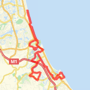 53.31 kilometer Road Cycling on Apr 6, 2012 at 08:08 am