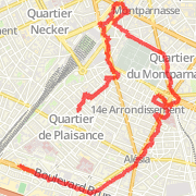 4.91 mi Walk on 6 Apr 2012 21:13