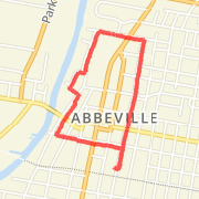 1.89 mi Walk in Abbeville on Apr 6, 2012 2:52 PM