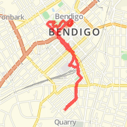 6.73 km Walk in Quarry Hill on 07/04/2012 9:33 AM