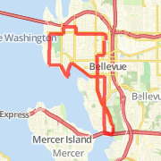 13 mile loop through Medina-Enatai
