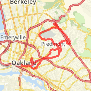 2 lake loop + Piedmont loop