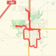 10.67 mile Run/Jog in Stewartville on Apr 7, 2012 at 05:18 am