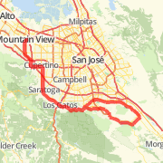 A ride mapped on 04/07/2012