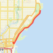 Let's Run Milwaukee - 5.5 miles 4/14/2012