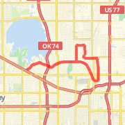 A run mapped on 04/09/2012