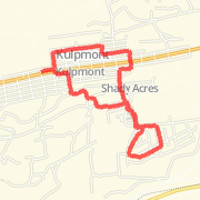 3.77 mi Run in Kulpmont on Apr 9, 2012 8:06 PM