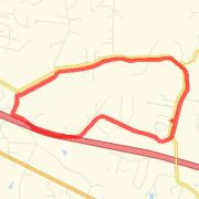 Seay Road route Run route image