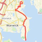 16.67 mi Road Cycling in Warwick on Apr 11, 2012 1:12 PM