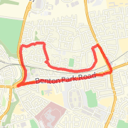 4.56 km Run in Newcastle Upon Tyne on 11 Apr 2012 18:27