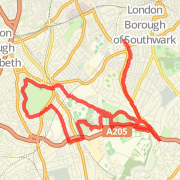 7.99 mile Run/Jog on Apr 12, 2012 at 09:25 am